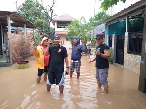 Banjir 40 Cm di Perumahan Villa Mutiara Bekasi