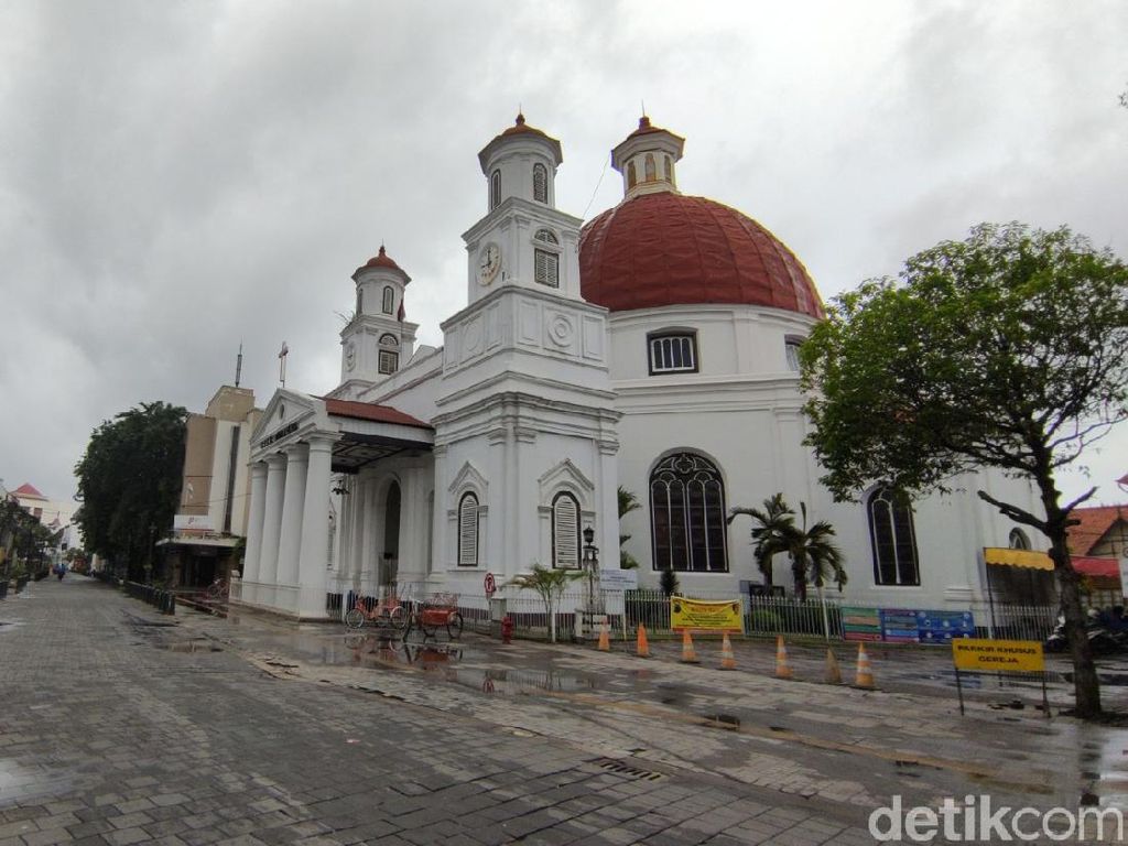 Banjir di Semarang Surut, Kota Lama Tak Lagi Tergenang Banjir di Semarang Surut, Kota Lama Tak Lagi Tergenang