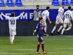 Huesca Vs Real Madrid: Varane Dua Gol, El Real Menang 2-1