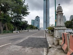 Pemprov DKI Ungkap Penyebab Jalan di Flyover Kuningan Sempat Amblas