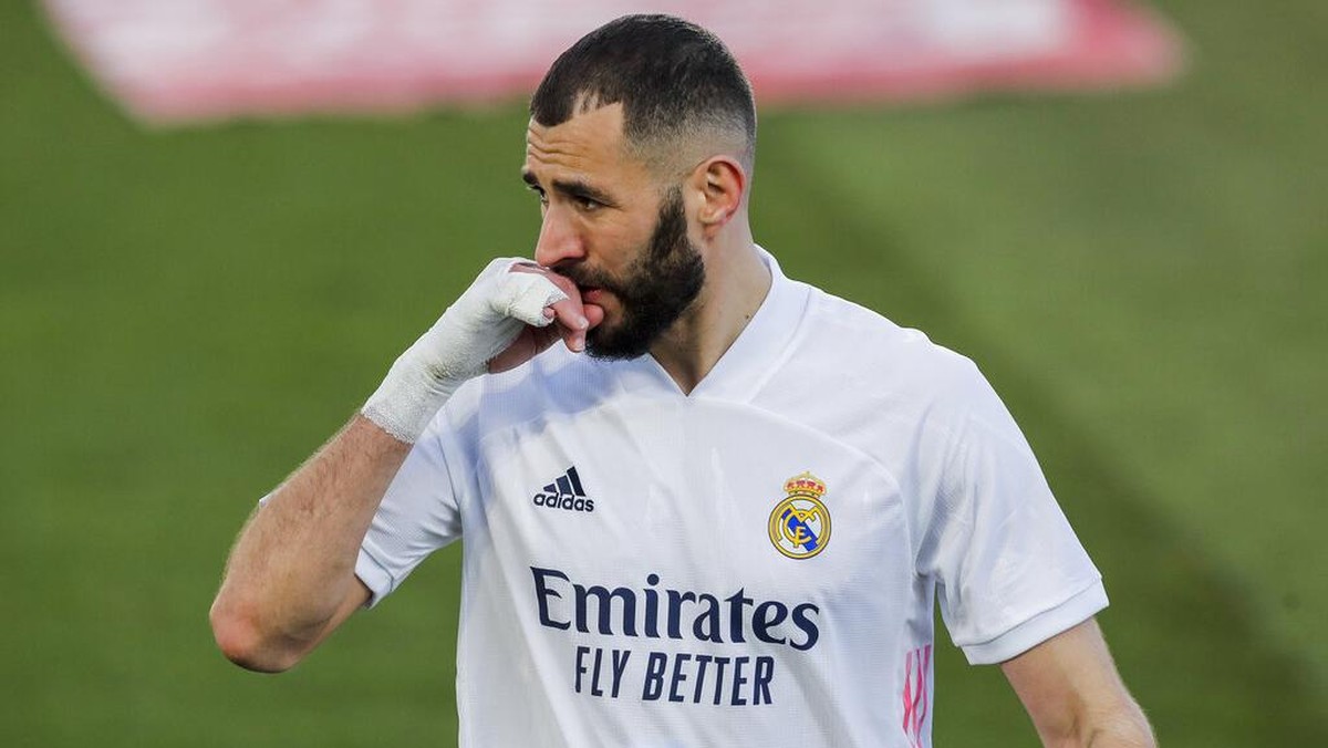 Striker Real Madrid, Karim Benzema. (Foto: (AP)