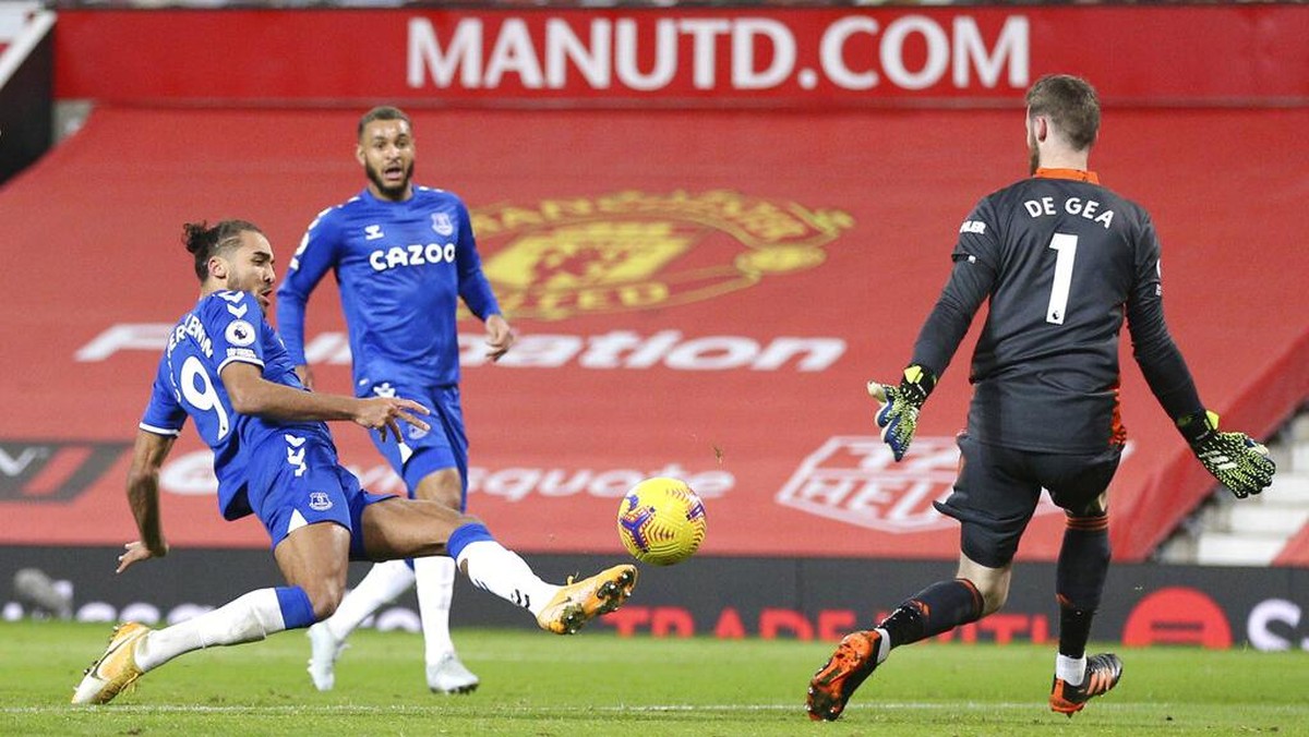 Manchester United ditahan imbang Everton 3-3 dalam lanjutan Liga Inggris (Foto: AP/Alex Pantling)
