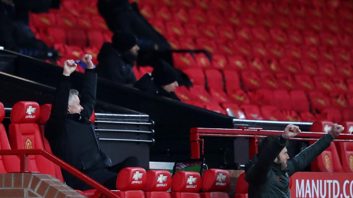 Ole Gunnar Solskjaer menilai Manchester United membuang banyak peluang lawan Everton (Getty Images/Alex Pantling)