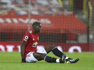 MU Gagal Menang, Paul Pogba Tumbang