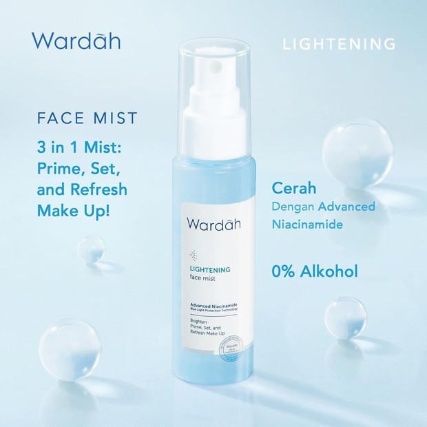 Rekomendasi face mist terbaru