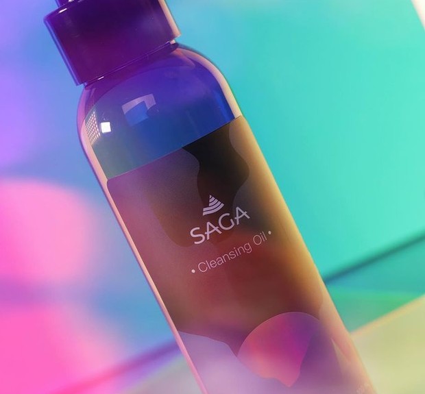SAGA Cleansing Oil/Foto : instagram.com/skin.saga SAGA Cleansing Oil