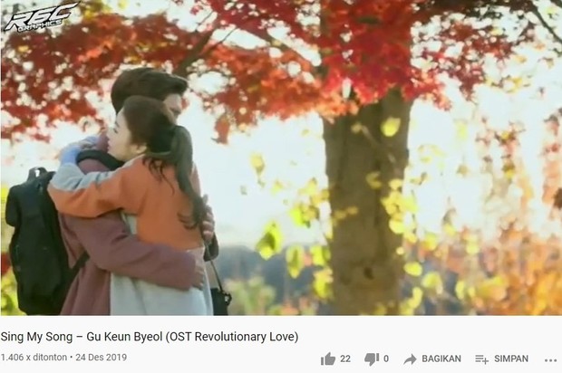 Sing My Song - Koo Keun Byul Ost drama Korea Revolutionary Love Foto:youtube/UCwf3r1LDEW17wlxasmkEWdw