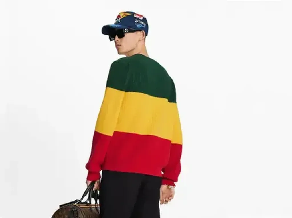 Louis Vuitton Dikritik, Bikin Sweater Jamaika Tapi Salah Warna Bendera Louis Vuitton Dikritik, Bikin Sweater Jamaika Tapi Salah Warna Bendera