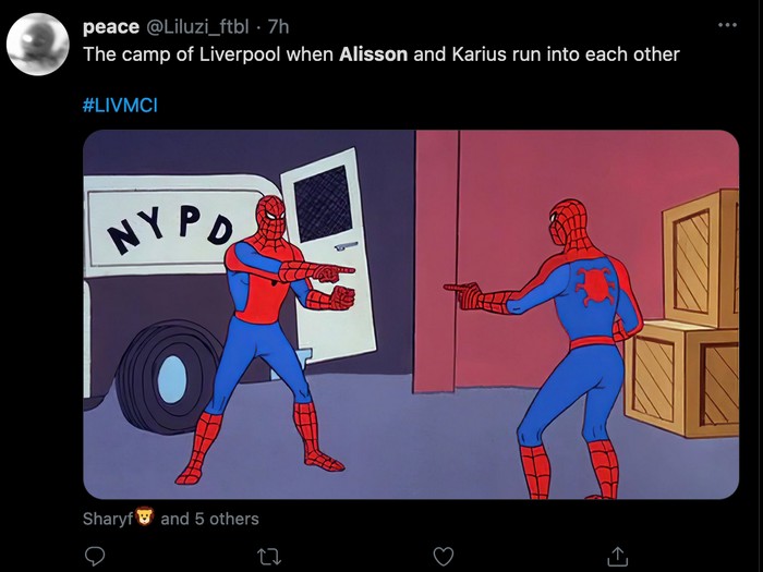 alisson becker,blunder alisson becker,liverpool vs manchester city,liverpool,premier league,liga inggris