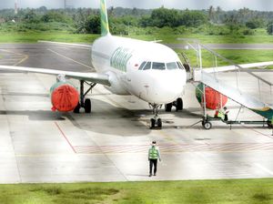 Bandara Banyuwangi Ditutup Gegara Abu Vulkanik Gunung Raung