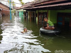 BPBD Catat 2 Orang Tewas karena Tenggelam Saat Banjir di Kudus