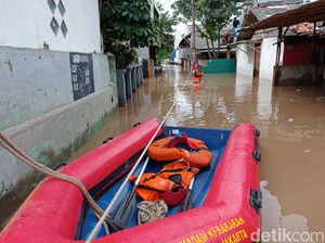 Banjir Pejaten Timur Jaksel, Musala hingga TK Terendam