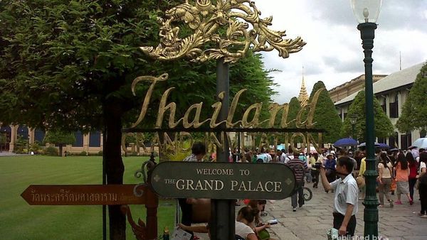 Akhir Tahun di Bangkok, Ayo ke Grand Palace