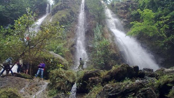 Asyiknya Basah-basahan di Sri Gethuk, Gunungkidul