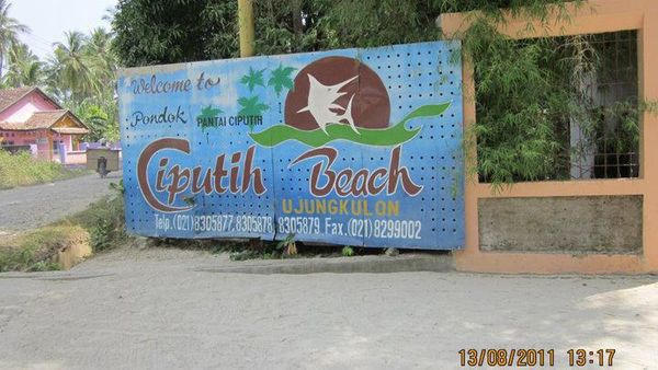 Backpacking ke Pantai Ciputih, Ujung Kulon