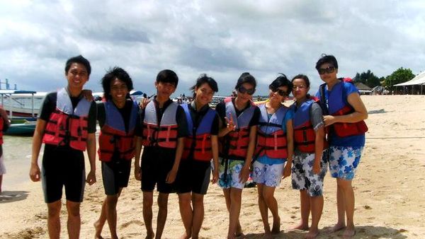 Banana Boat at Bayu Suta