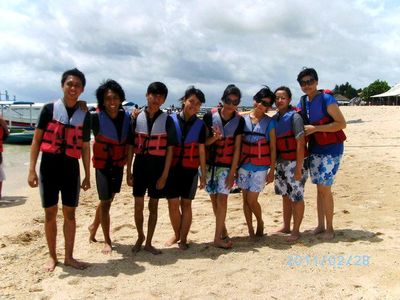 Banana Boat at Bayu Suta
