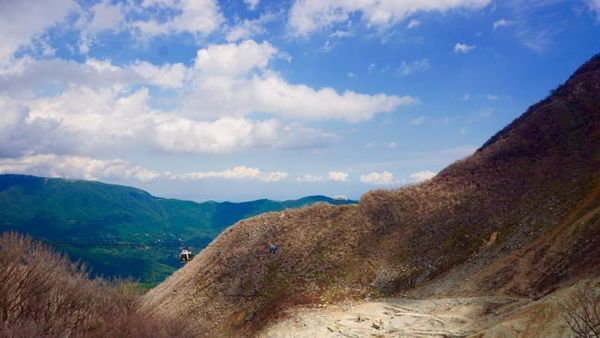 Begini Moleknya Lembah Owakudani