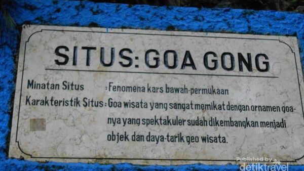 Bukan Gelap Tapi Punya Aneka Warna Cantik, Ini Goa Gong di Pacitan