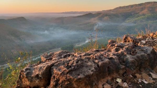 Cantiknya Bukit Panguk di Bantul