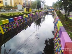Dulu Kumuh, Kini Parit di Pekanbaru Ini Indah