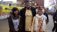 Hujan Coklat di Karnaval Rosenmontag, Jerman
