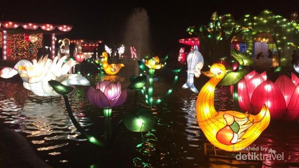 Indahnya Lampion Garden, Bikin Kangen Kota Batu