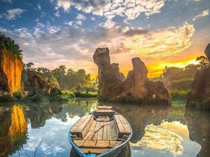 Ini Tebing Koja Tangerang Lho, Bukan Rammang-rammang