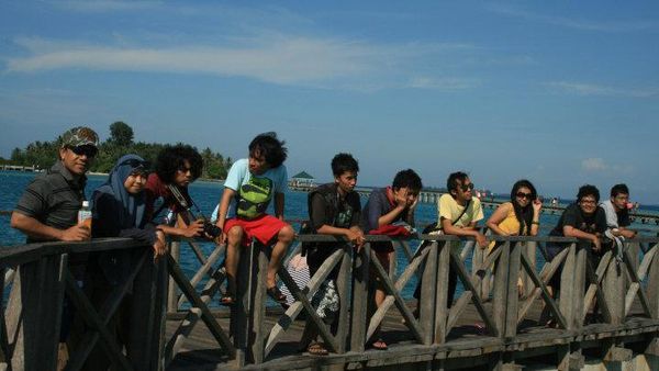 Jembatan Cinta Pulau Tidung