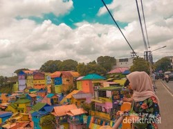 Kampung Warna-warni di Malang Serasa di Luar Negeri