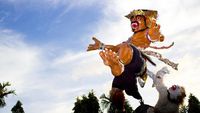 Kerennya Raksasa di Parade Ogoh-Ogoh Bali