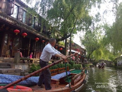 Kota Kuno di Balik Gedung Pencakar Langit Shanghai