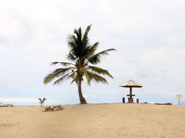 Laguna Helau, Bentangan Pasir Putih di Lampung Selatan