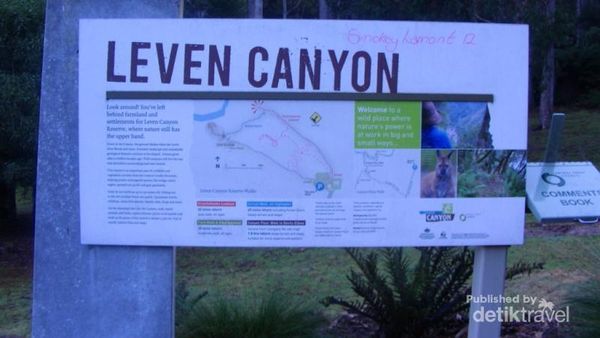 Leven Canyon yang Spektakuler di Tasmania