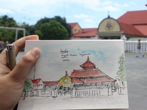Liburan Sambil Sketching, Bisa Dong