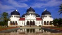 Masjid Baiturrahman yang Fenomenal di Banda Aceh