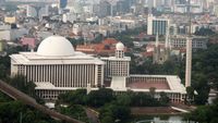 Megahnya Masjid Istiqlal
