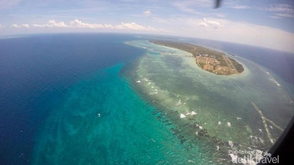 Melihat Kepulauan Kangean Madura Dari Ketinggian