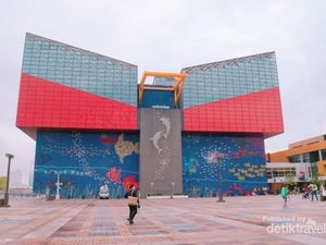 Melihat Ratusan Hewan Laut di Kaiyukan Aquarium Osaka