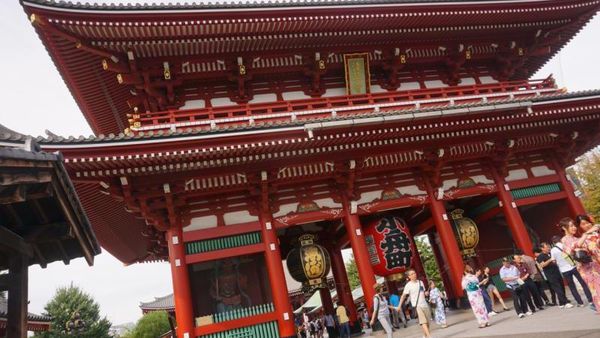 Menengok Sisi Lama Kota Tokyo di Asakusa
