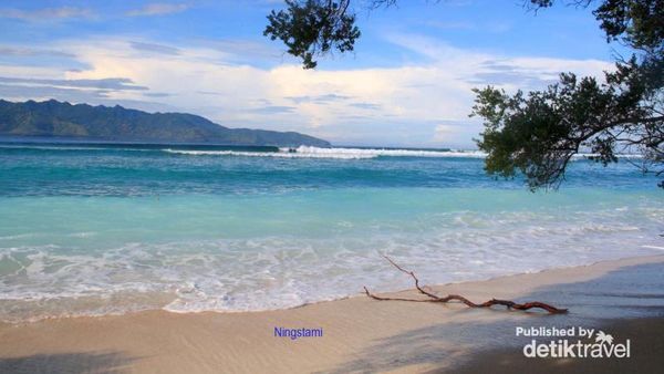 Menikmati Gili Trawangan di Pagi Hari