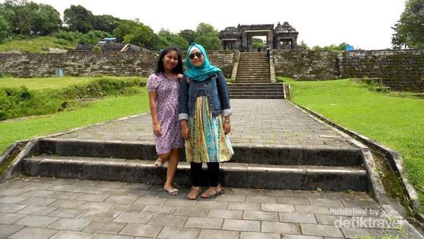 Menikmati Sore Yogyakarta di Candi Ratu Boko