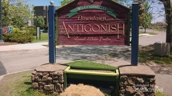 Menjelajah Pusat Kota Antigonish di Kanada