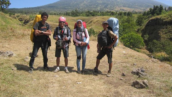 Pemandangan Keren Sepanjang Pendakian Gunung Rinjani