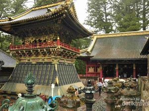 Potret Altar Shogun Tokugawa di Jepang
