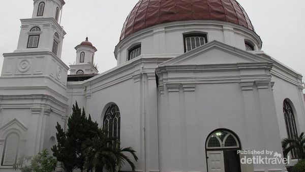 Potret Gereja Kuno yang Jadi Ikon Kota Lama Semarang