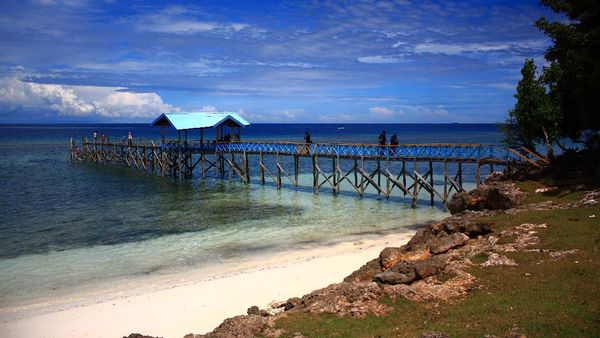 Pusentase, Pasir Putih di Barat Donggala