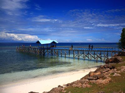 Pusentase, Pasir Putih di Barat Donggala
