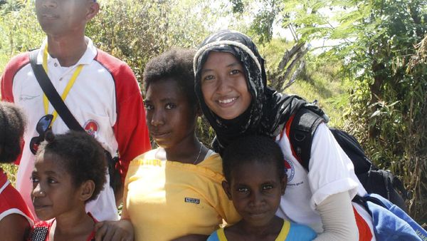 Senyum Manis dari Sorong, Papua Barat
