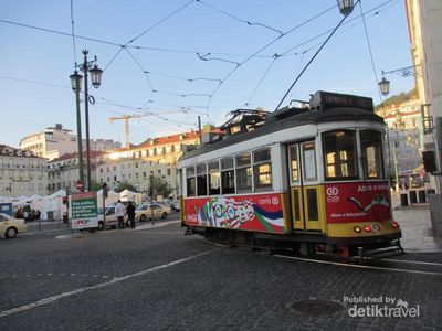 Seru! Naik Trem di Lisbon, Portugal